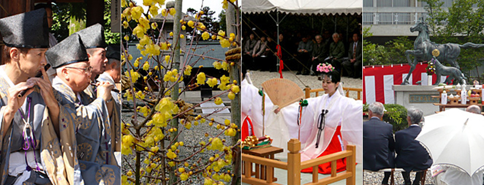 写真：滋賀護国神社の年間行事