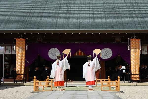 終戦８０年天皇陛下幣帛料御下賜　奉幣大祭（秋季大祭）